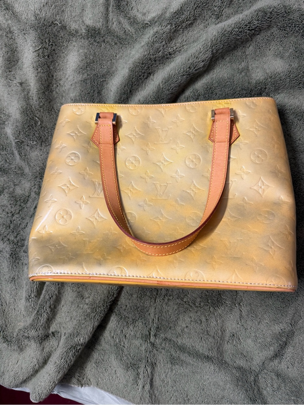 Authentic! Louis Vuitton-inspired Tan Monogram Tote Bag